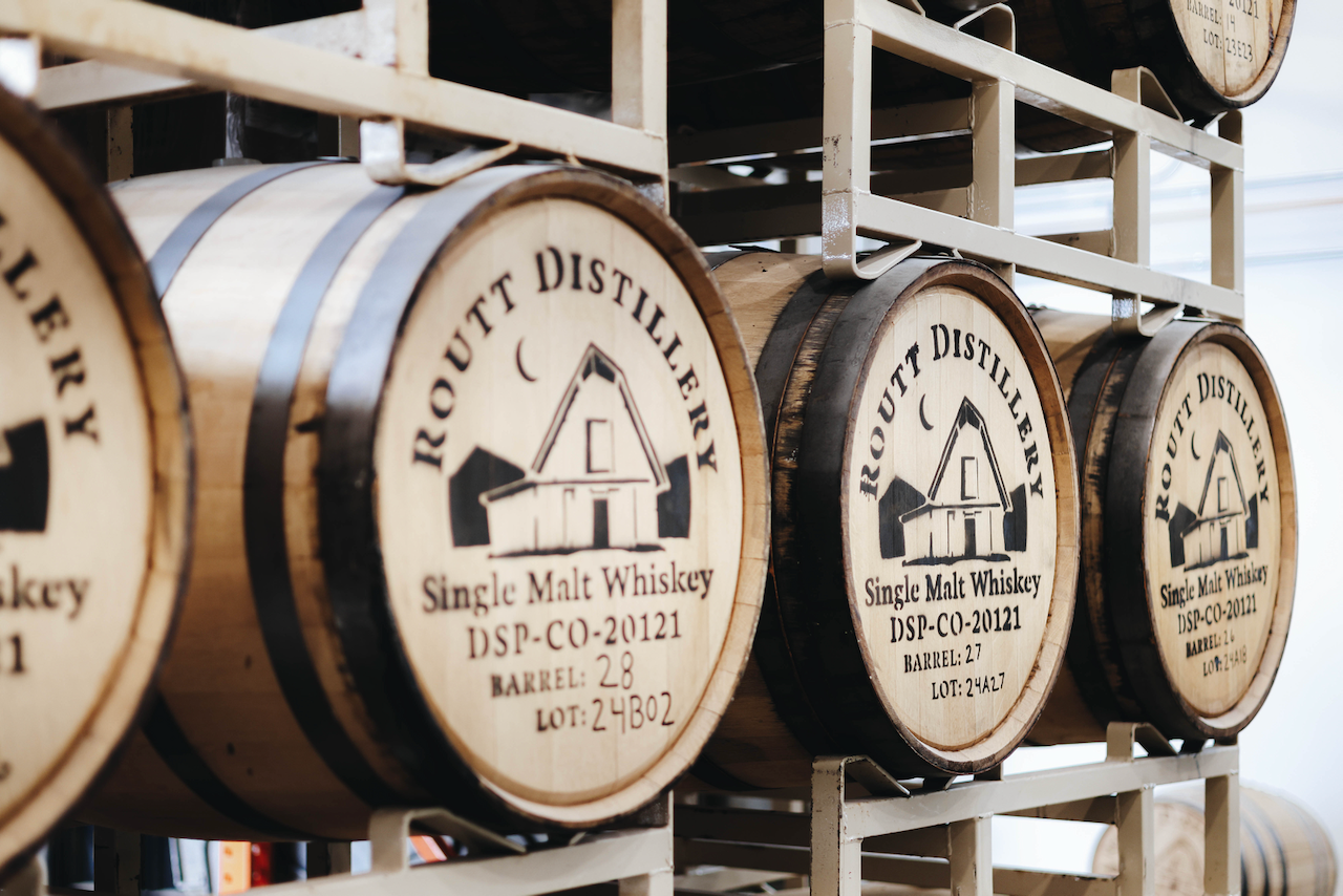 Crafting a cocktail with Routt spirits