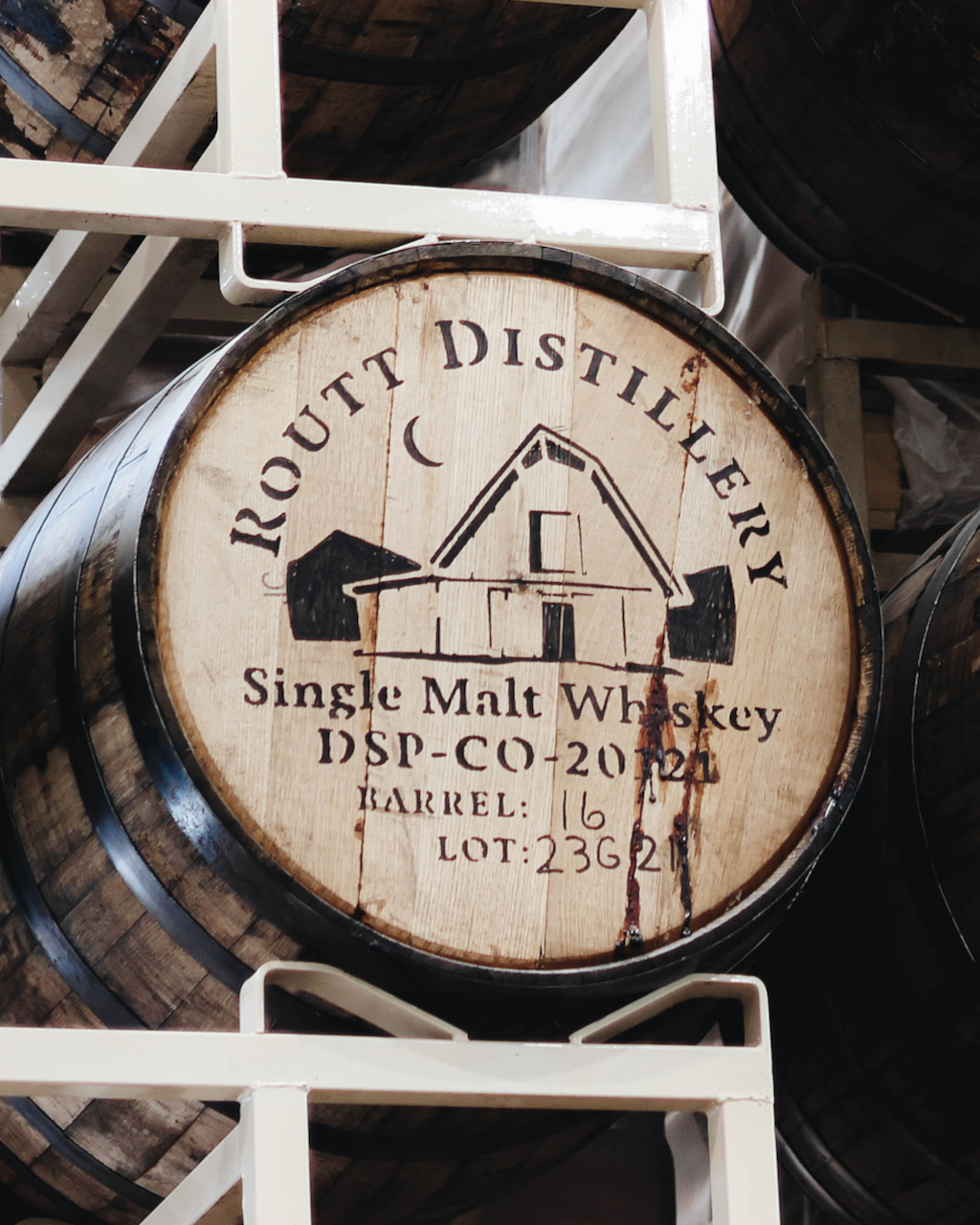 Routt Distillery Storm Mountain Single Malt Whiskey Bottle