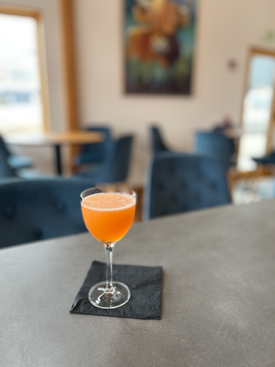 Winter Gin Fitzgerald Cocktail